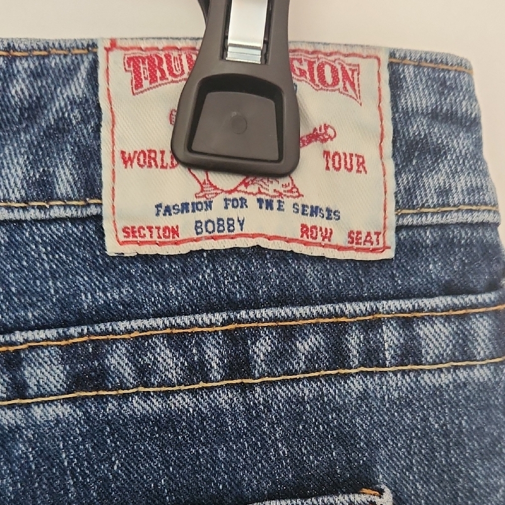True Religion Dark Blue Flare Jeans View 3